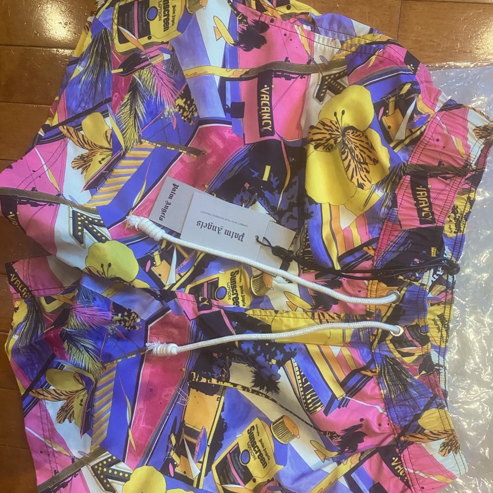 Palm Angels swim shorts, multi color, size small